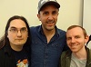 a HBW reunion - Mark Adams (Scarwcrow), Nathan Head (Skin), Robert Shaw (Eggshen) at Manchester Comic And Reading Festival 2018
